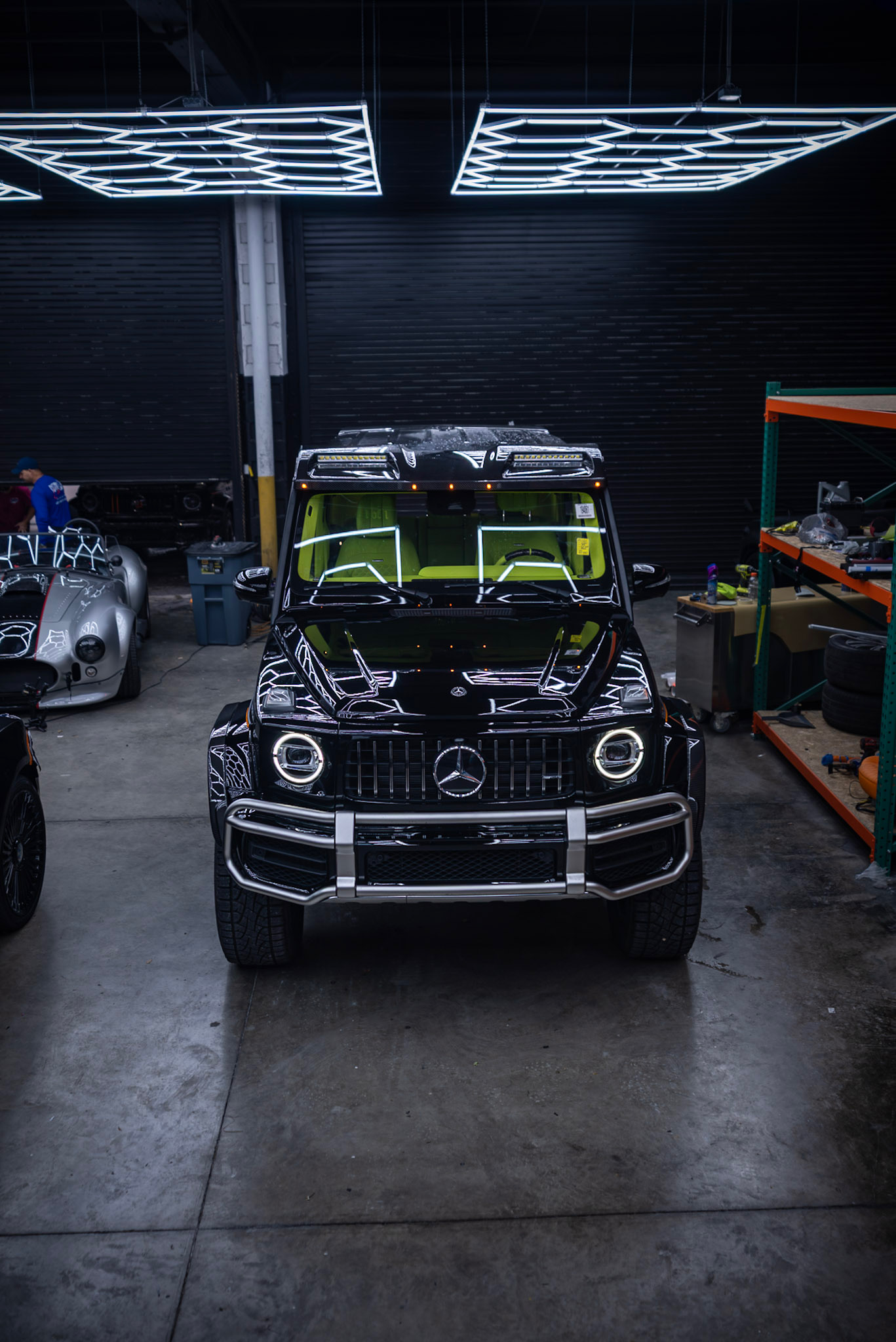 Front end paint protection service in Pompano Beach by Motiv Auto